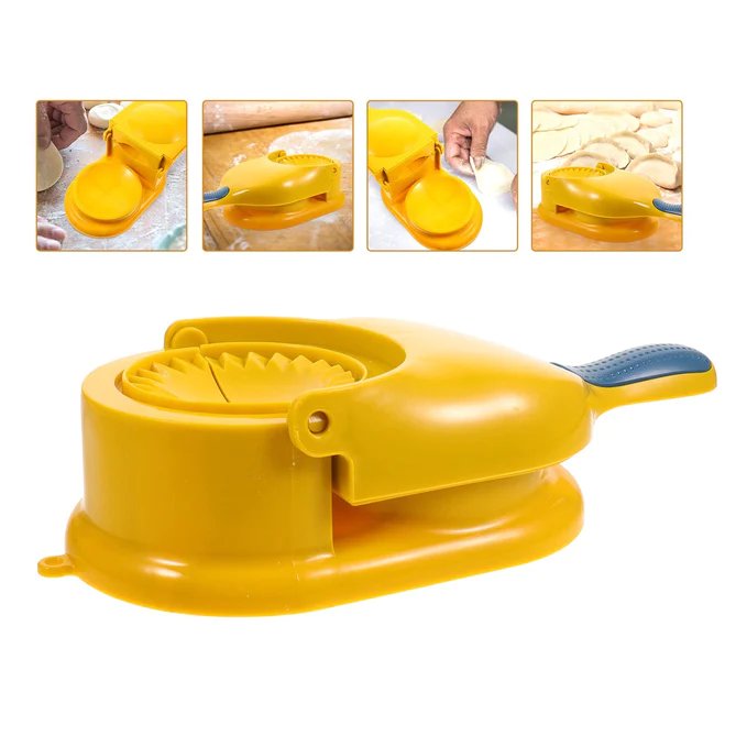 Momos Maker 2023 New 2 In 1 Dumpling Maker, Dumpling Press